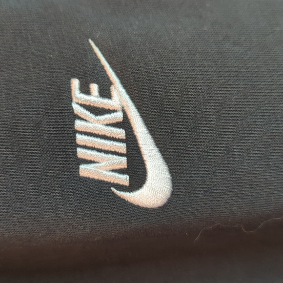 Nike Women's Mid-Rise Wide-Leg Sweatpants - Black M - Picture 13 of 16